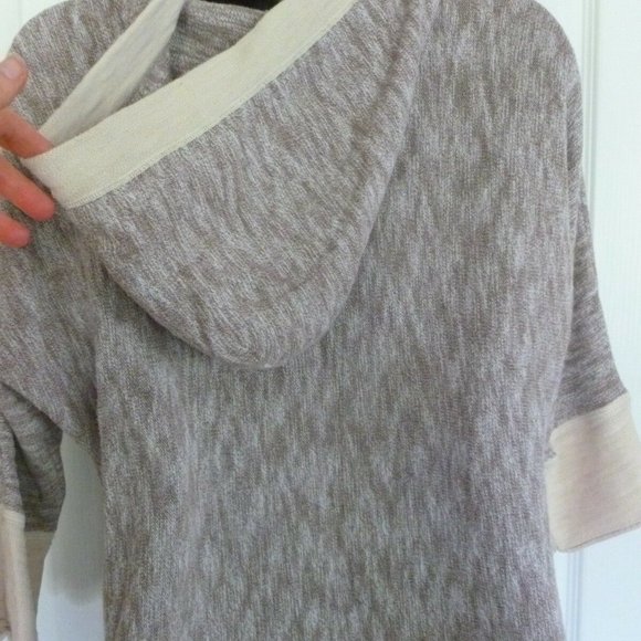 Eddie Bauer Womens Heathered Brown Hoodie Sweater size small - Picture 7 of 8